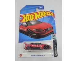 HOT WHEELS NISSAN LEAF NISMO RC_02 RED 91/250 1:64 HW MODIFIED 4/5