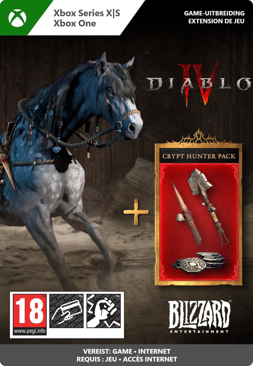 Diablo IV Crypt Hunter Pack - Game Uitbreiding - Xbox Series X|S/Xbox One Download
