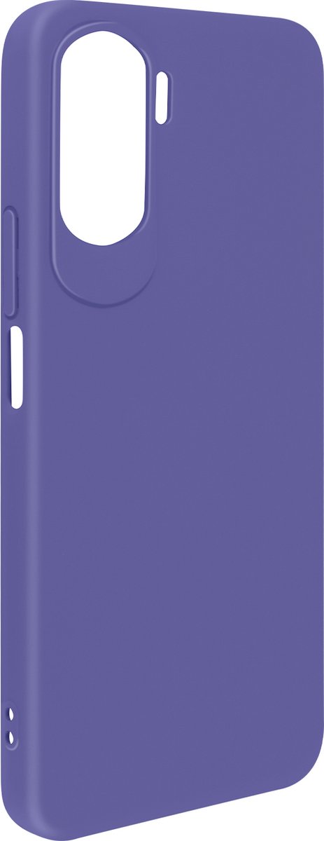 Avizar Hoes Geschikt voor Honor 90 Lite Halfstijf met Soft Touch afwerking, Paars