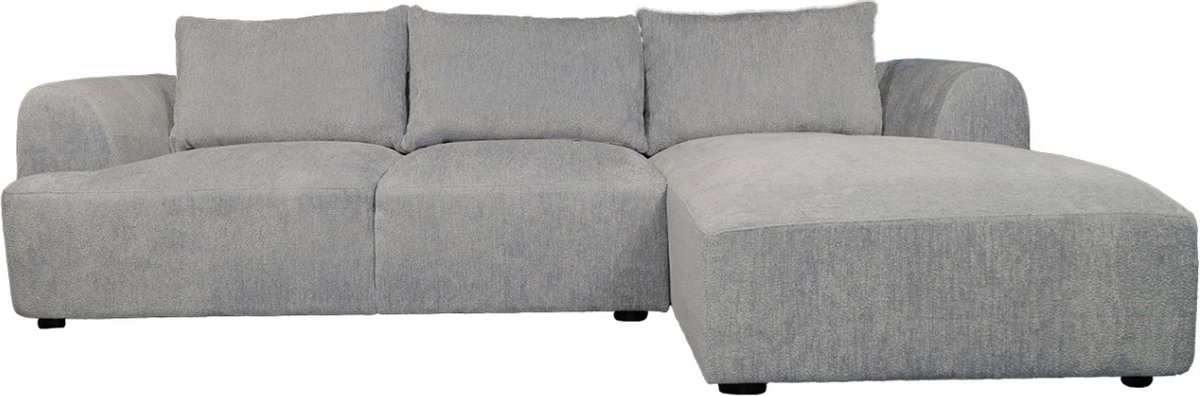 Tower Living Canterbury hoekbank 2,5-zits chaise longue rechts stof Mona taupe 293x170x87 cm