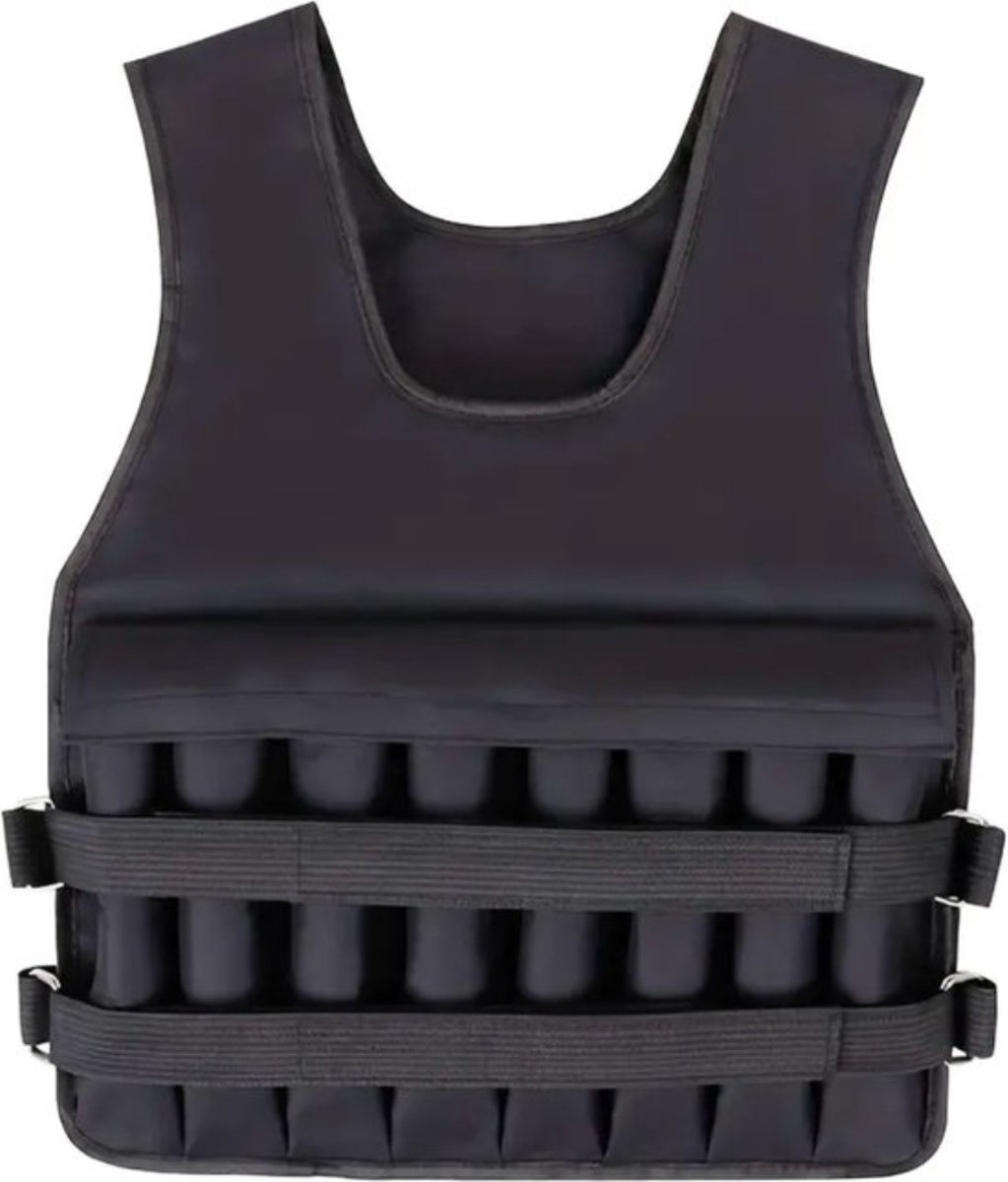 Nivard Gewichtsvest Alleen Vest Gewichtvest Weight Vest Tactical Vest Trainingsvest Heren Dames Zwart
