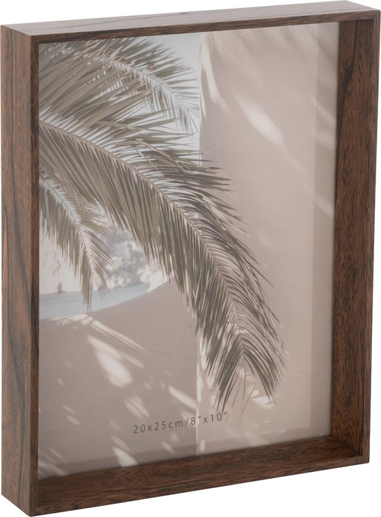 J-Line cadre photo Moira - bois - marron - large