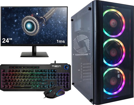 AMD Ryzen 5 Budget Game PC 8GB RAM ...