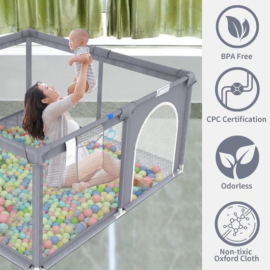 Babybox, speelplaats, babypen, activiteitencentrum voor kinderen, met Babybox, speelplaats, babypen, activiteitencentrum voor kinderen, met