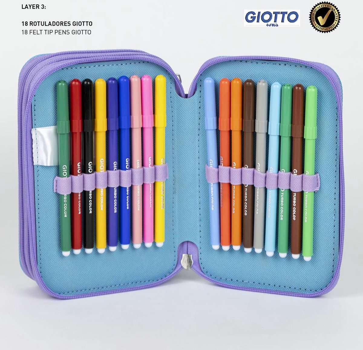 Disney Frozen Tekenen Knutselen Etui Meisjes - 44 Stuks — afbeelding 3