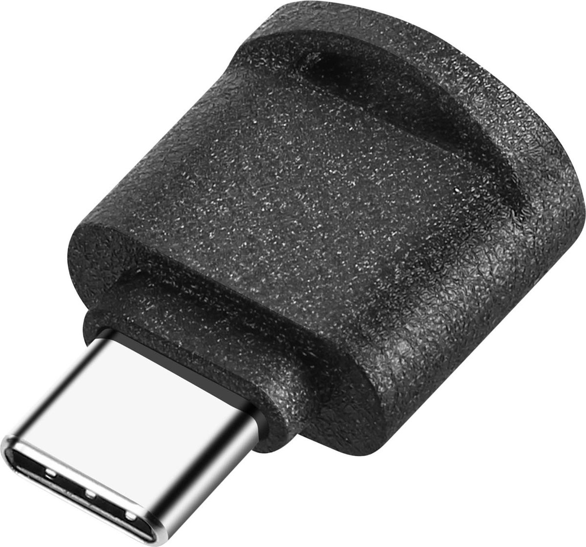 Avizar Kaartlezer micro SD / TF, USB-C Adapter - Zakformaat, Zwart