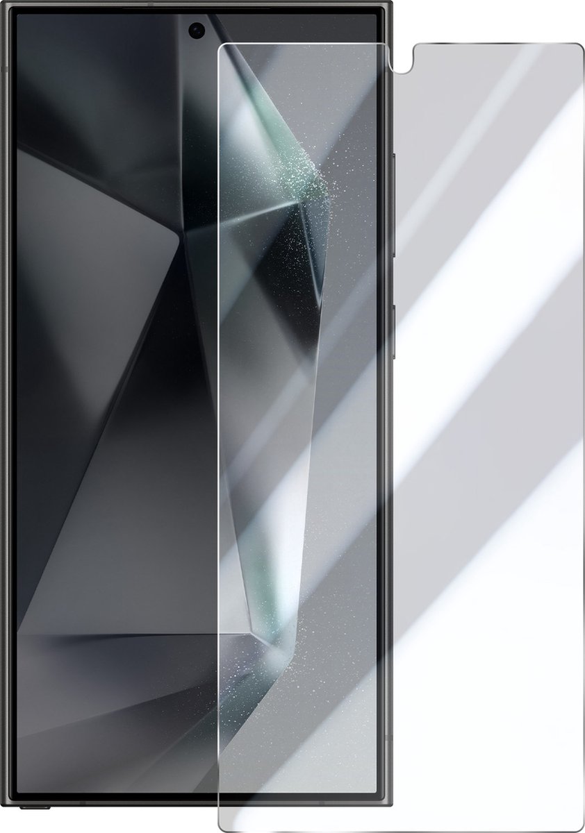 Bestsuit, Flexibel glas Geschikt voor Samsung Galaxy S24 Ultra Volledige hechting Bestsuit, Transparant