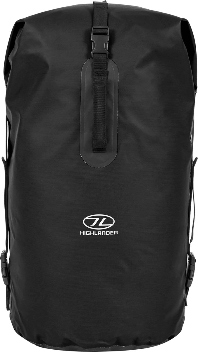 Highlander Drybag Troon 70 liter duffle bag - zwart