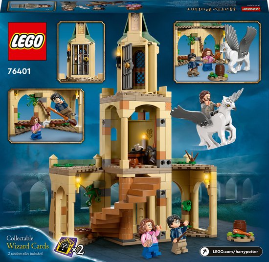 LEGO Harry Potter 76401 La Cour de Poudlard : le Sauvetage de Sirius