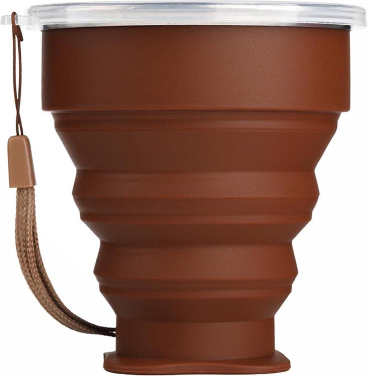 550ml tragbare Fitness-Wasser flasche Silikon Faltbarer Reise becher für Outdoor