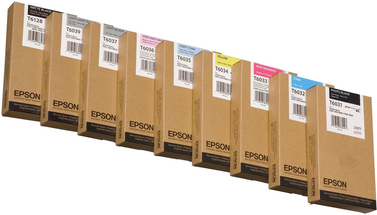 Epson T6031 - Inktcartridge / Foto Zwart