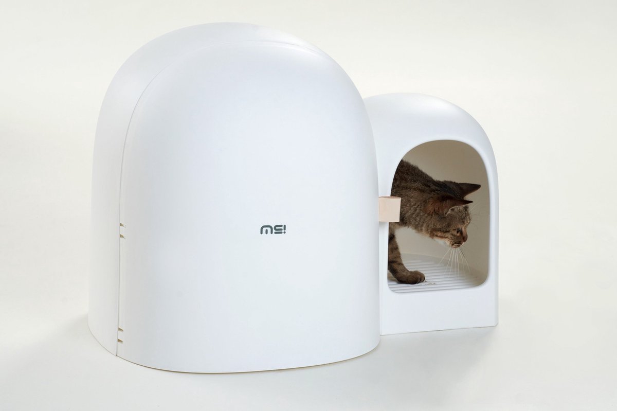 Kattenbak – universeel maat – inclusief kattenbakschepje – stijlvol en functioneel – lekvrij en geurvrij