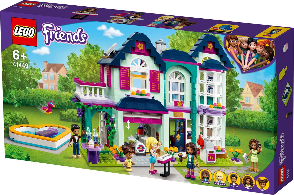 LEGO Friends Andrea’s familiehuis 41449 — afbeelding 20