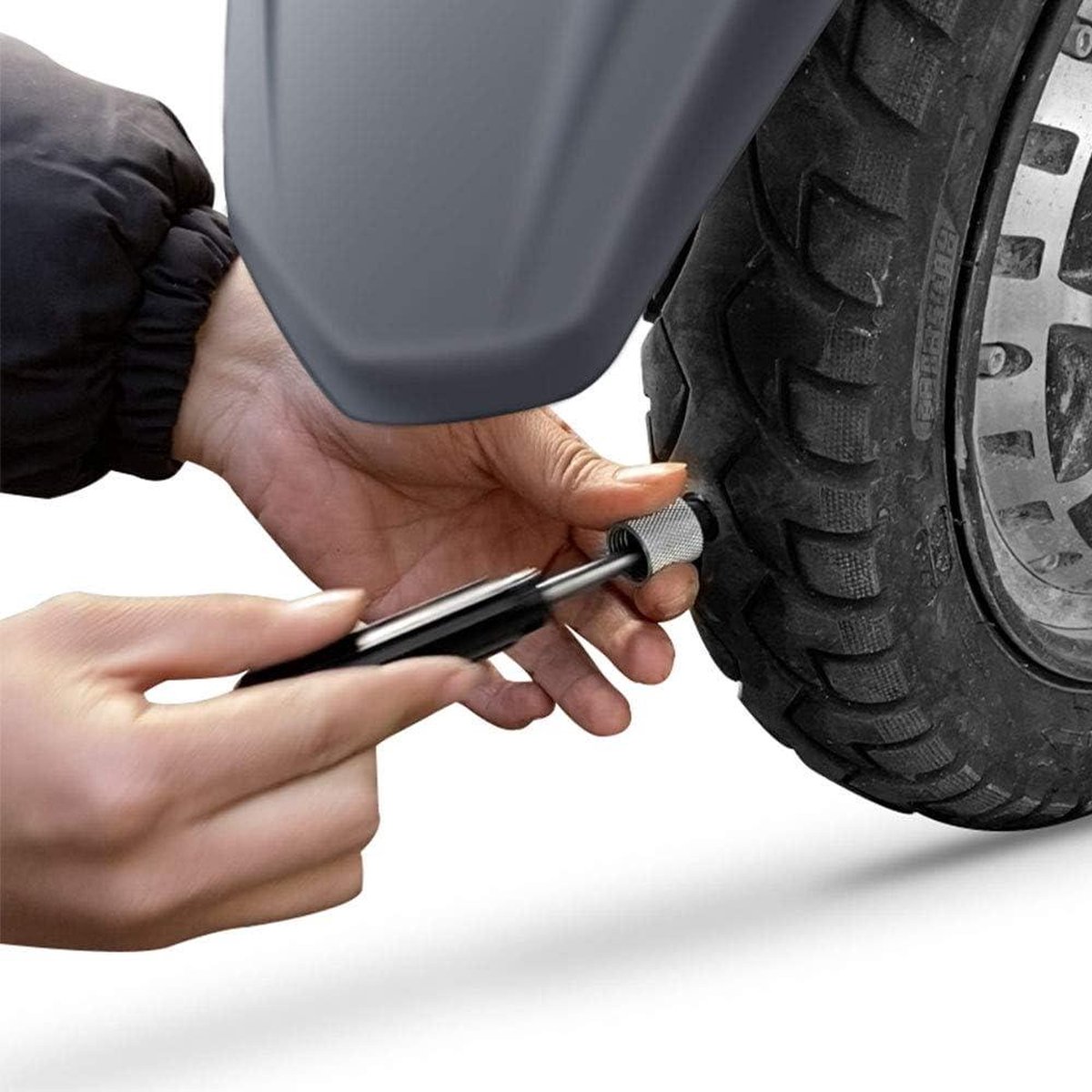 24-delige bandplug-patch, 6 mm paddenstoelplug-patch, auto tubeless bandenreparatie bedraad