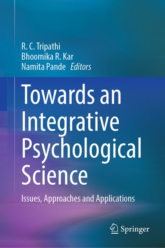 Towards an Integrative Psychological Science - cover