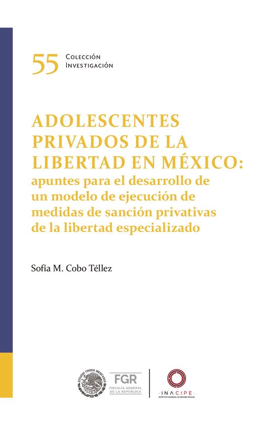 Adolescentes privados de la libertad en México: - cover