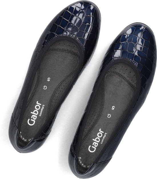 Foto: Gabor 620 1 ballerina s dames blauw maat 39