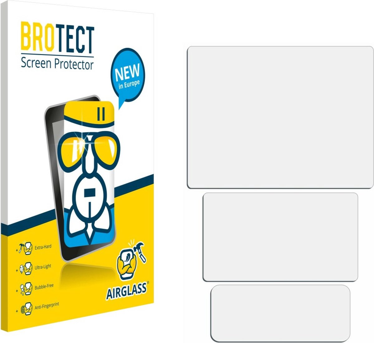 Screenprotector voor Nikon D1 Beschermglas transparant