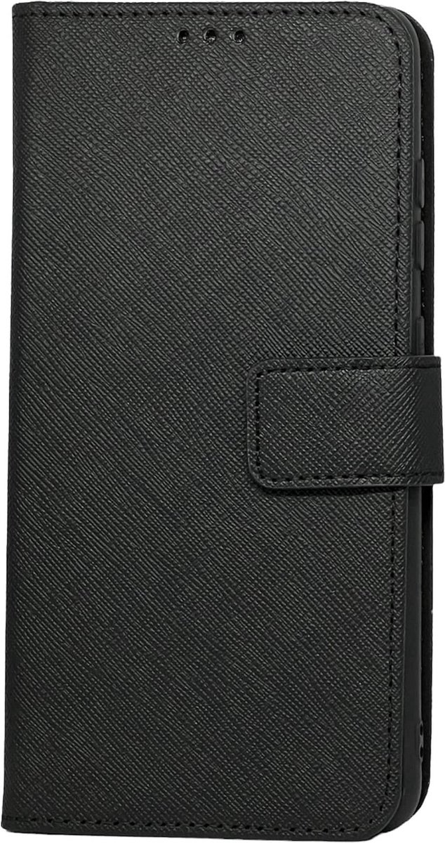 iNcentive PU Wallet Premium Samsung Galaxy S23 pitch black Zwart