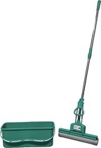 Essuie-glace Magic Mop - Système de nettoyage - Figuretta PVA Magic Mop XL - Manche télescopique de 150 cm - Comprend un seau GRATUIT