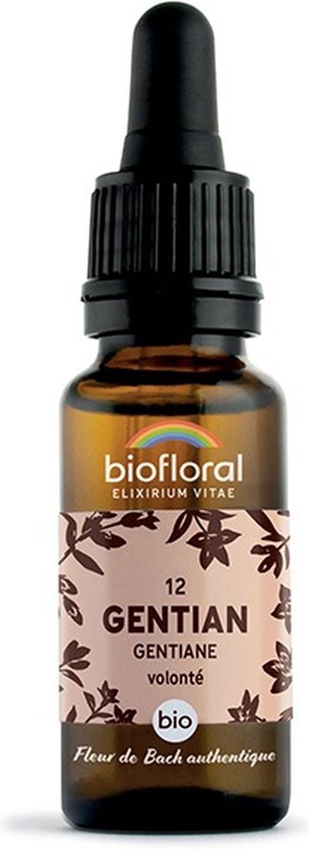 Biofloral- 12 - Gentian - Gentiaan - Bio - Bio Demeter - 20 ml