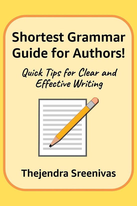 Shortest Grammar Guide for Authors! - cover