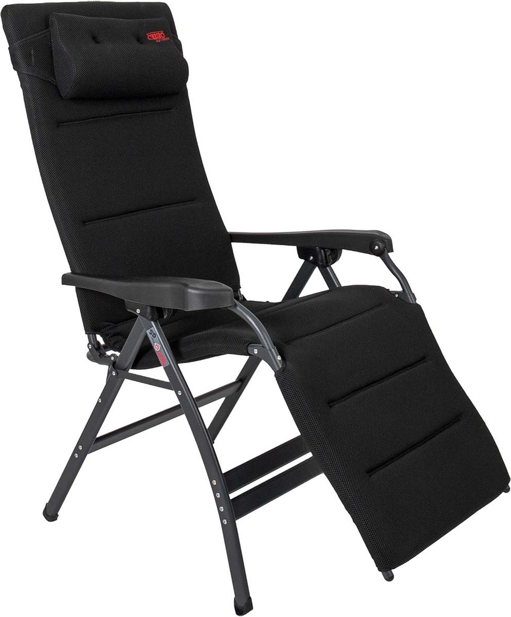 Crespo Relaxstoel XL AP-252 Air-Deluxe Zwart