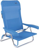 Bol.com Crespo - Strandstoel - AL/221 - Blauw aanbieding