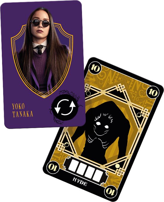 Spel Creatures And Outcasts kaartspel Wednesday voor kinderen en volwassenen.