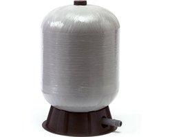 Wellmate Membraanketel polyester 1" buitendraad 8,5bar grijs 60 ltr type verticaal