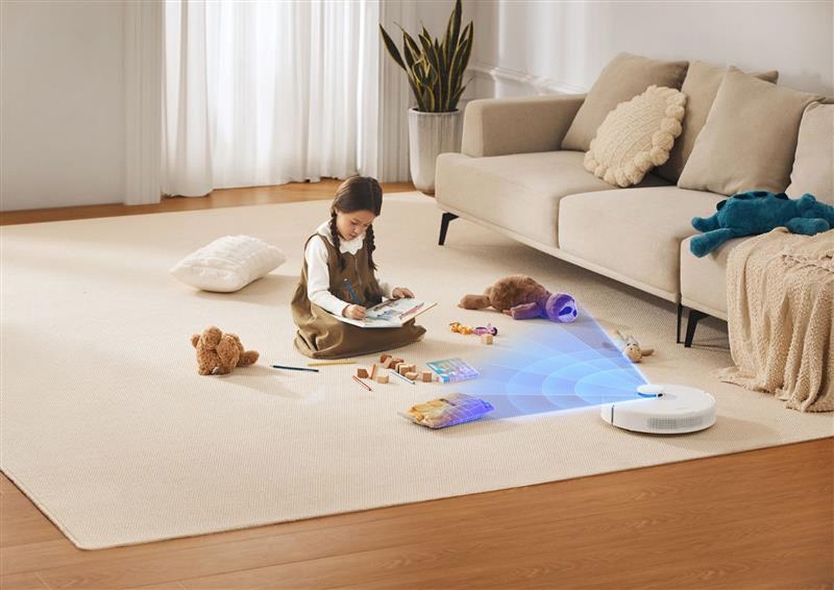 Dreame D10 Plus 2nd Gen - Robotstofzuiger met Dweilfunctie - LiDAR navigatie - Voice Control - Geschikt voor huisdierharen — afbeelding 7
