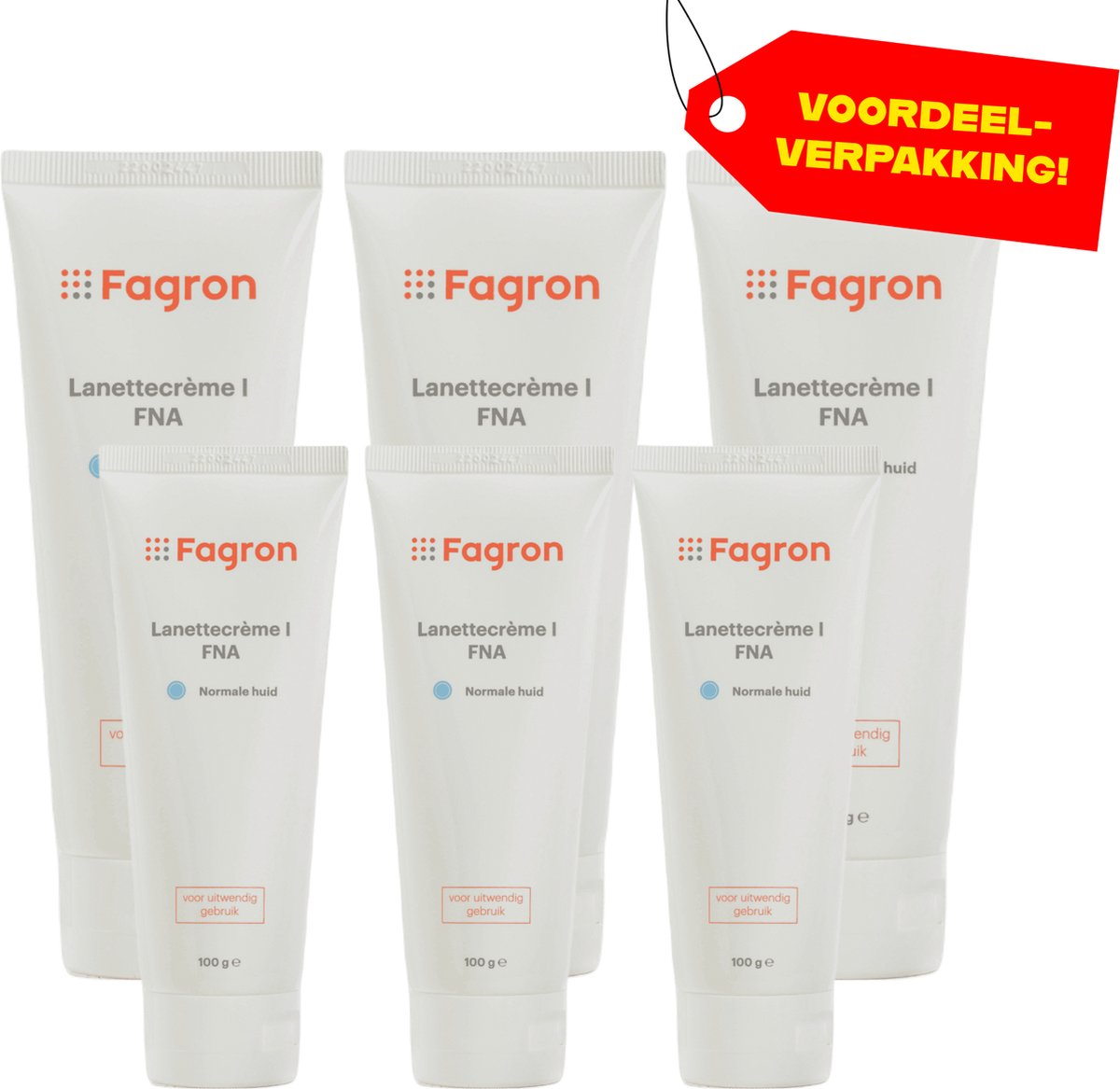 Goedkoopste 6x Fagron Lanettecrème I FNA - 100 ml - Voordeelverpakking!