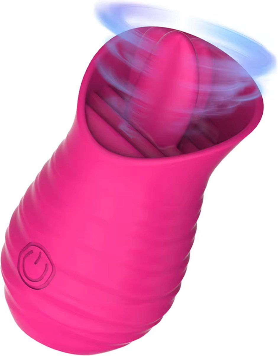 Goedkoopste TipsToys Vibrator Bewegende Tong - Clitoris Stimulator Vrouwen SexToys Roze