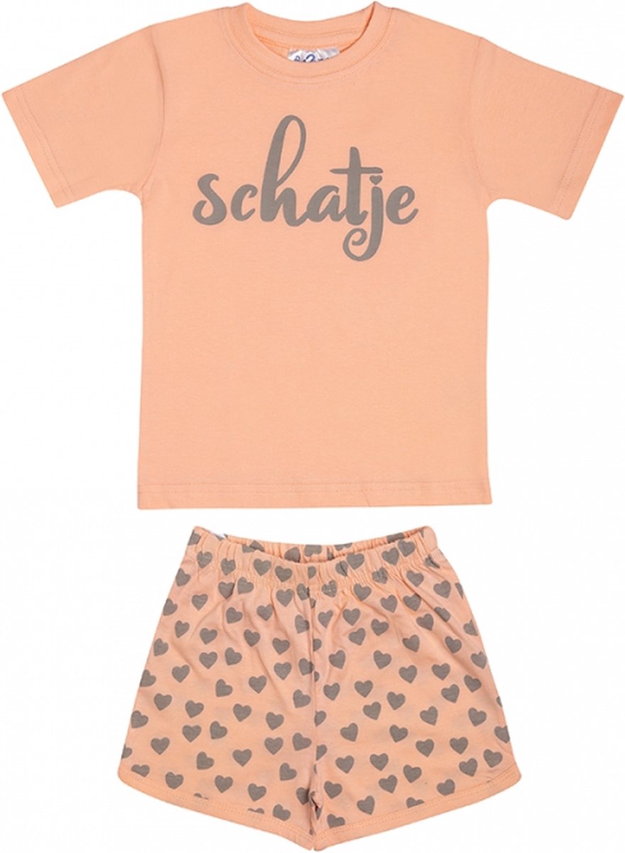 Fun2Wear Schatje Shortama - Peach Skin