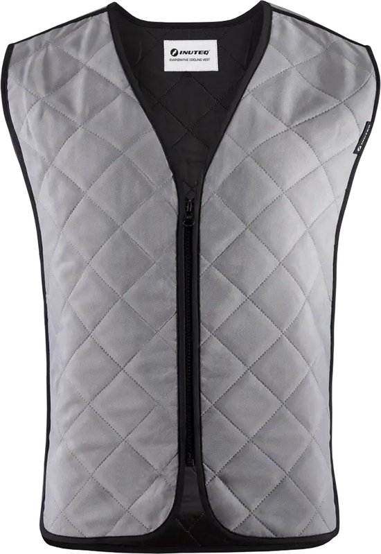 Foto: Inuteq bodycool basic gilet rafra chissant fonctionne avec de l eau l ger jusqu 8 heures de refroidissement argent taille m