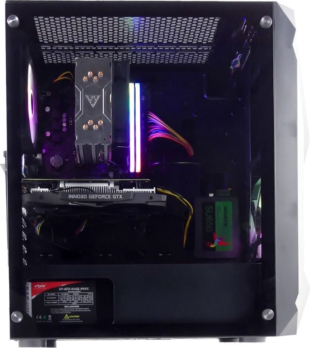 Complete Gaming PC Setup - 27" Gaming Monitor, - Mechanical - afbeelding 3