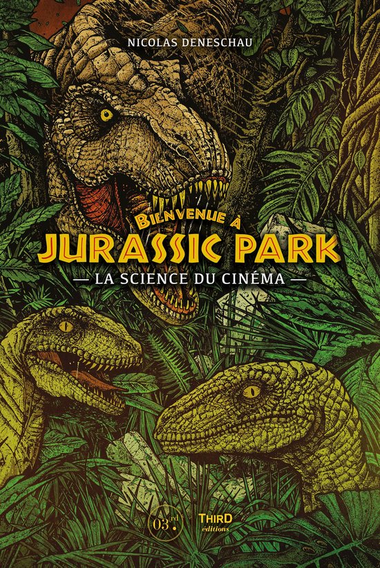 Bienvenue à Jurassic Park - cover
