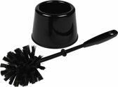 Brosse de toilette avec support Benson - Debout - Zwart