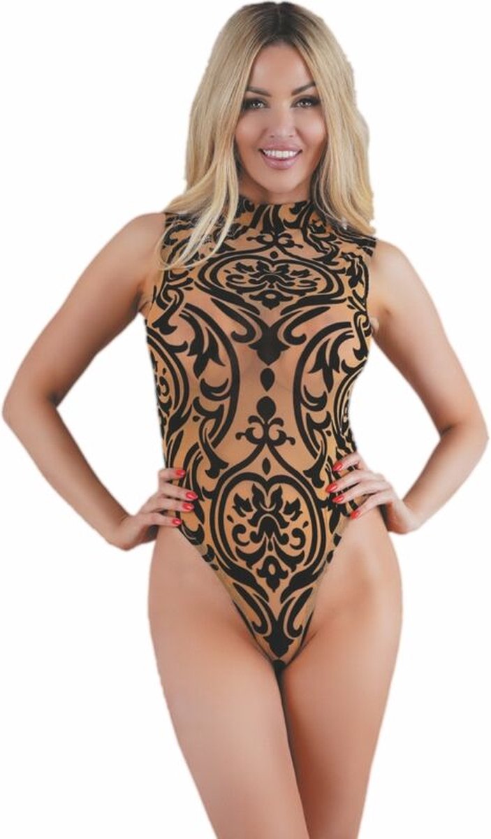 LIVCO CORSETTI FASHION - PATISCHIA LC90743 BODY BEIGE L/XL | BODY | EROTISCHE BODY | LINGERIE | SEXY LINGERIE