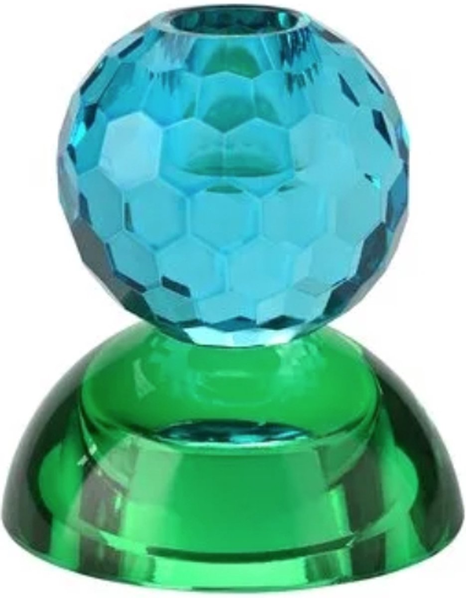 Kandelaar Sari Round Aqua