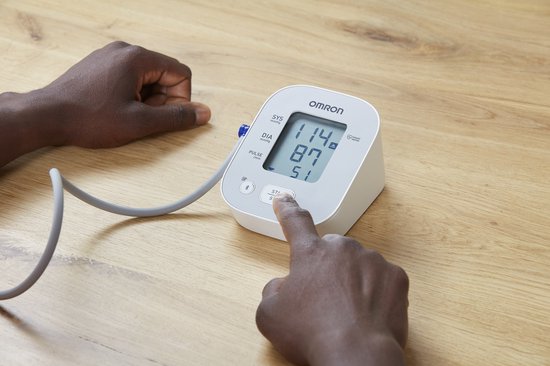OMRON X2 Smart PLUS Bloeddrukmeter Bovenarm- Blood Pressure Monitor met Hartslagmeter – Onregelmatige Hartslag - Klinisch Gevalideerd - met Mobiele App - 22 tot 42 cm Manchet