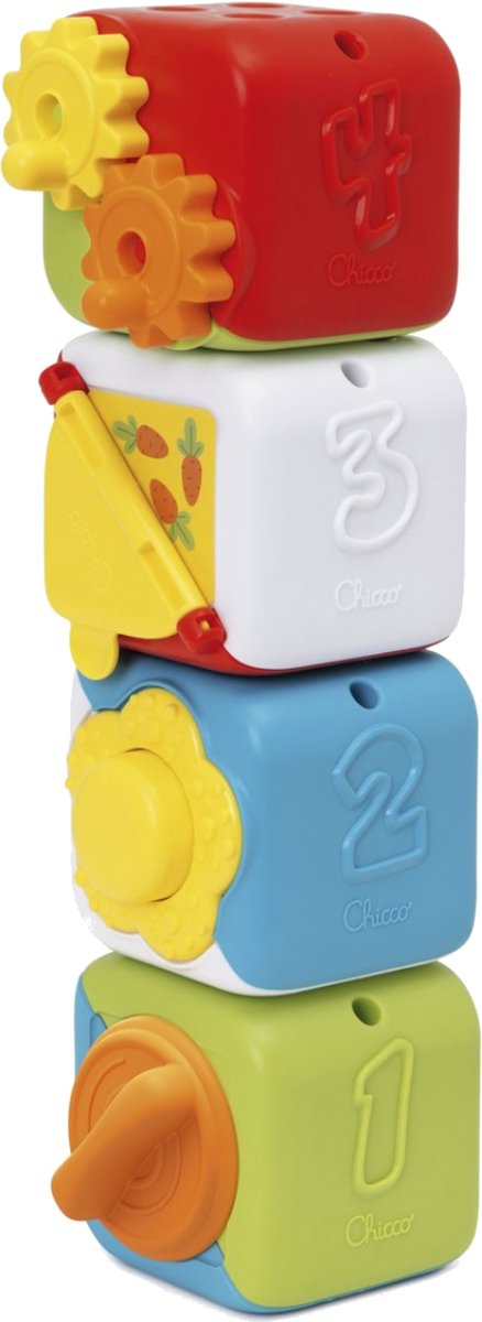 Chicco kubus – Set van 4