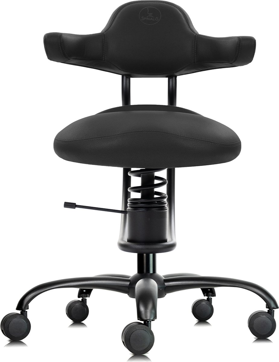 Spinalis ergonomische bureaustoel Explorer - Actieve ergonomische bureaustoel - ergonomisch - zwart - dynamisch zitvlak