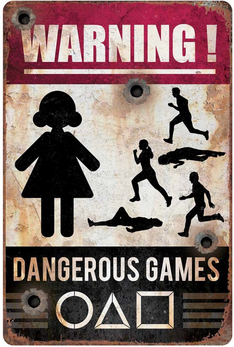 FIESTAS GUIRCA, S.L. - Bord dangerous game 24 x 36 cm