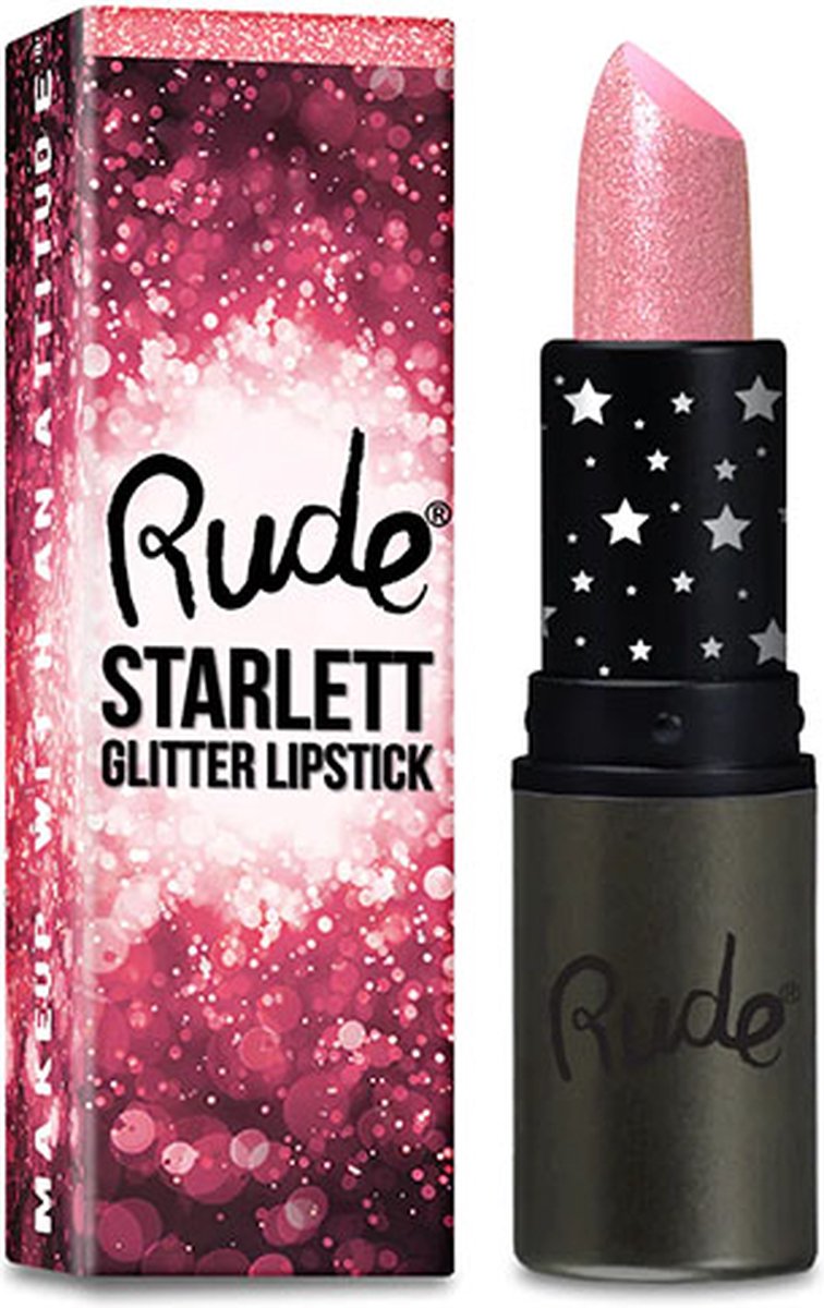 Rude Cosmetics Starlett Glitter Lipstick Show Stopper