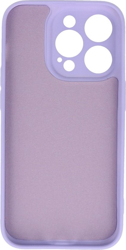 Coque de téléphone Fashion Backcover - Coque de couleur - Convient pour iPhone 14 Pro - Violet