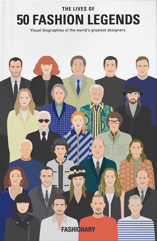 The Lives of 50 Fashion Legends - cover