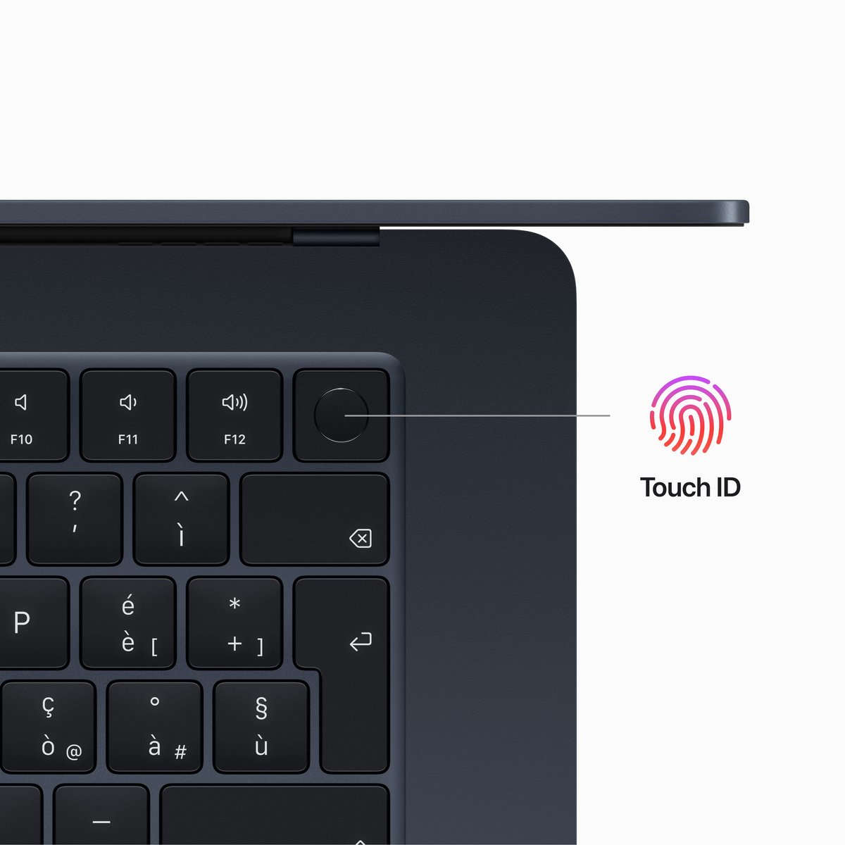 Apple MacBook Air 15 inch 2023 M2 chip 256GB SSD Retina scherm Middernacht dun licht laptop - Afbeelding 5