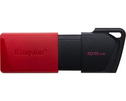 Kingston Kingston DataTraveler Exodia M - USB-Fla USB-stick Retail 128 GB Zwart/blauw DTXM/128GB USB-A 3.2 Gen 1
