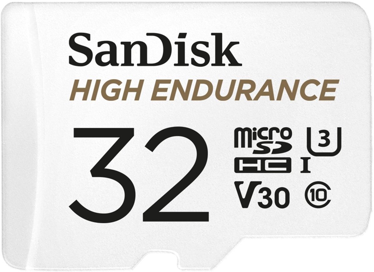 Sandisk Micro SDHC High Endurance 32GB 100MB/s + Adapter